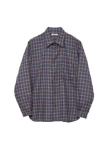 MATSUFUJI Vintage Fabric Utility Shirt ヴィンテージファブリックユーティリティシャツ 通販 グレーチェック