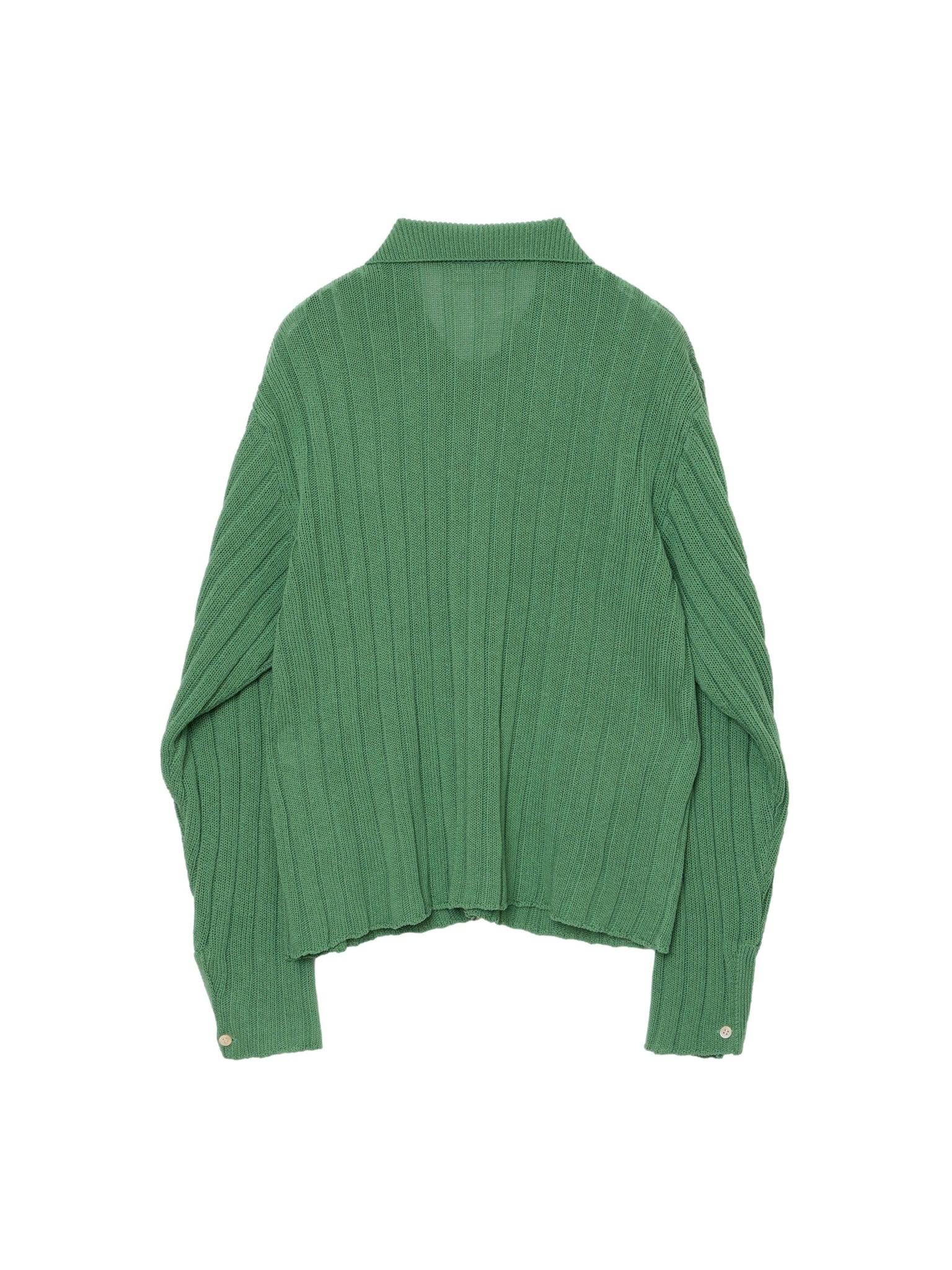 トップス MATSUFUJI WIDE RIB KNIT SHIRT MATSUFUJI 