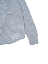 MEIAS MOHAIR KNIT STRIPE SHIRT モヘアニットシャツ 通販 ブルー