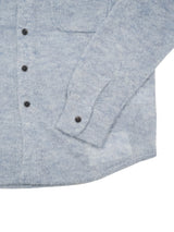 MEIAS MOHAIR KNIT STRIPE SHIRT モヘアニットシャツ 通販 ブルー