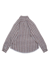 MEIAS MOHAIR KNIT STRIPE SHIRT モヘアニットストライプシャツ 通販 ブルー