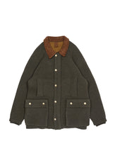 MEIAS BOA LINING KNIT JACKET　メイアス ボアライニングニットジャケット 通販 カーキ