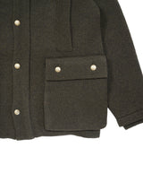 MEIAS BOA LINING KNIT JACKET　メイアス ボアライニングニットジャケット 通販 カーキ