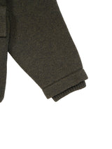 MEIAS BOA LINING KNIT JACKET　メイアス ボアライニングニットジャケット 通販 カーキ