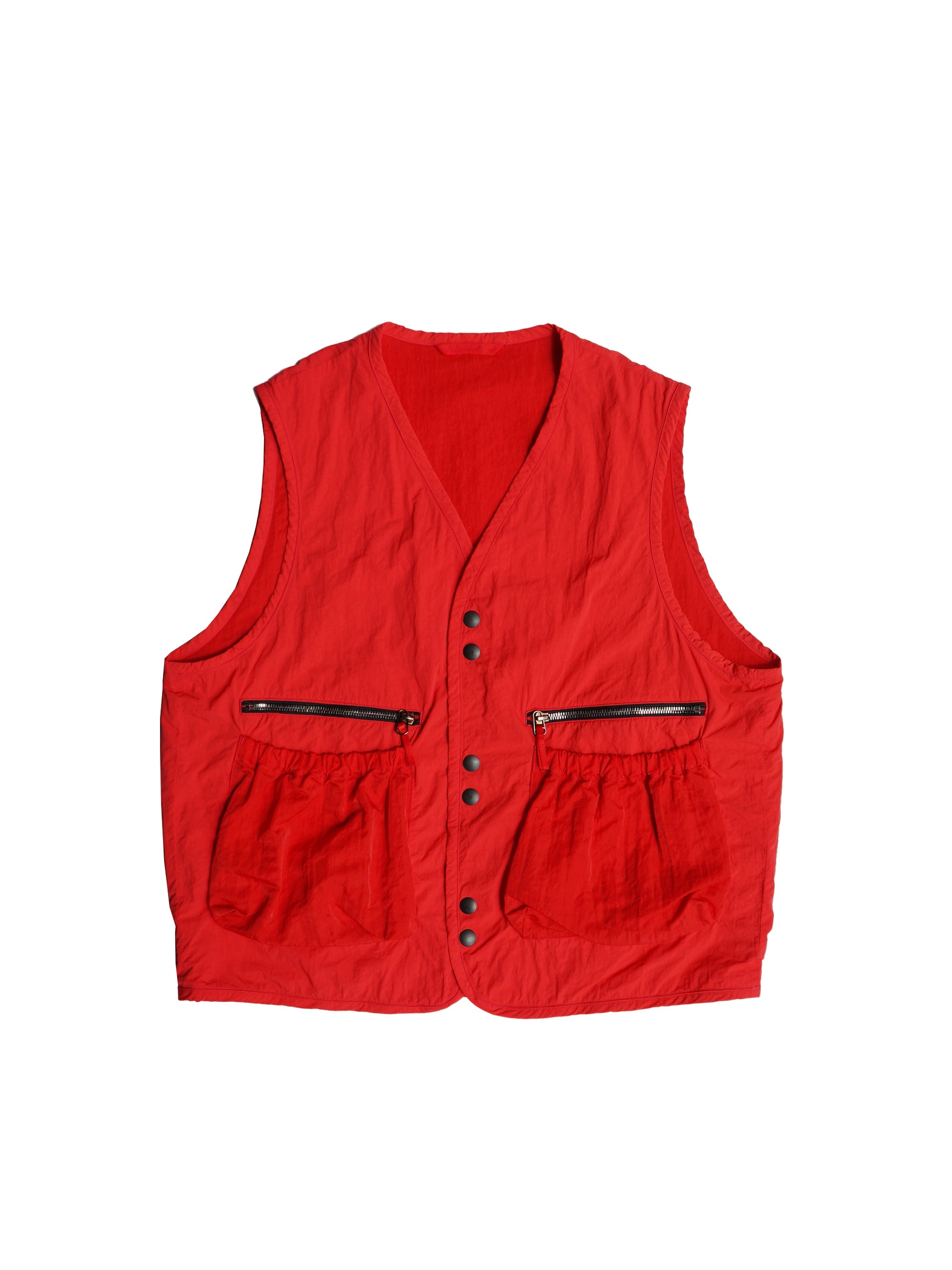 00s japanese label gimmick vest jilet ジレ 00s japanese label vest jilet zip up y2k