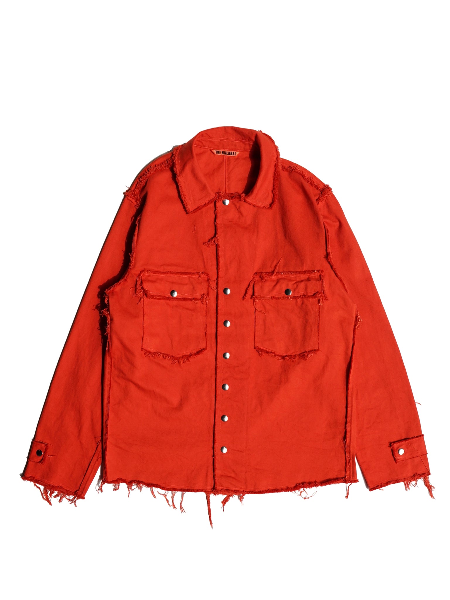 NULABEL "GARMENT DYED UTILITY SHIRT"