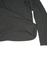 NVRFRGT ネヴァーフォーゲット PANNELD LONG SLEEVE V-NECK T-SHIRT パネルロングスリーブVネックTシャツ 通販 チャコール