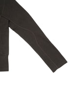NVRFRGT ネヴァーフォーゲット PANNELD LONG SLEEVE V-NECK T-SHIRT パネルロングスリーブVネックTシャツ 通販 ブラウン