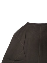 NVRFRGT ネヴァーフォーゲット PANNELD LONG SLEEVE V-NECK T-SHIRT パネルロングスリーブVネックTシャツ 通販 ブラウン