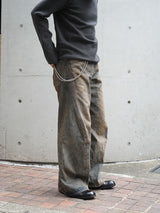 NVRFRGT (ネヴァーフォーゲット)"3D TWISTED WIDE LEG JEANS"MUD FADED INDIGO
通販
着用イメージ