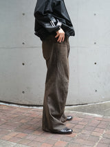 NVRFRGT (ネヴァーフォーゲット)"3D TWISTED WIDE LEG JEANS"MUD FADED BLACK
通販
着用イメージ