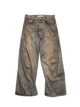 NVRFRGT (ネヴァーフォーゲット)"3D TWISTED WIDE LEG JEANS"MUD FADED INDIGO
通販