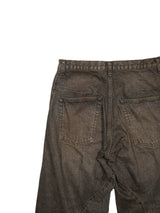 NVRFRGT (ネヴァーフォーゲット)"3D TWISTED WIDE LEG JEANS"MUD FADED BLACK
通販
