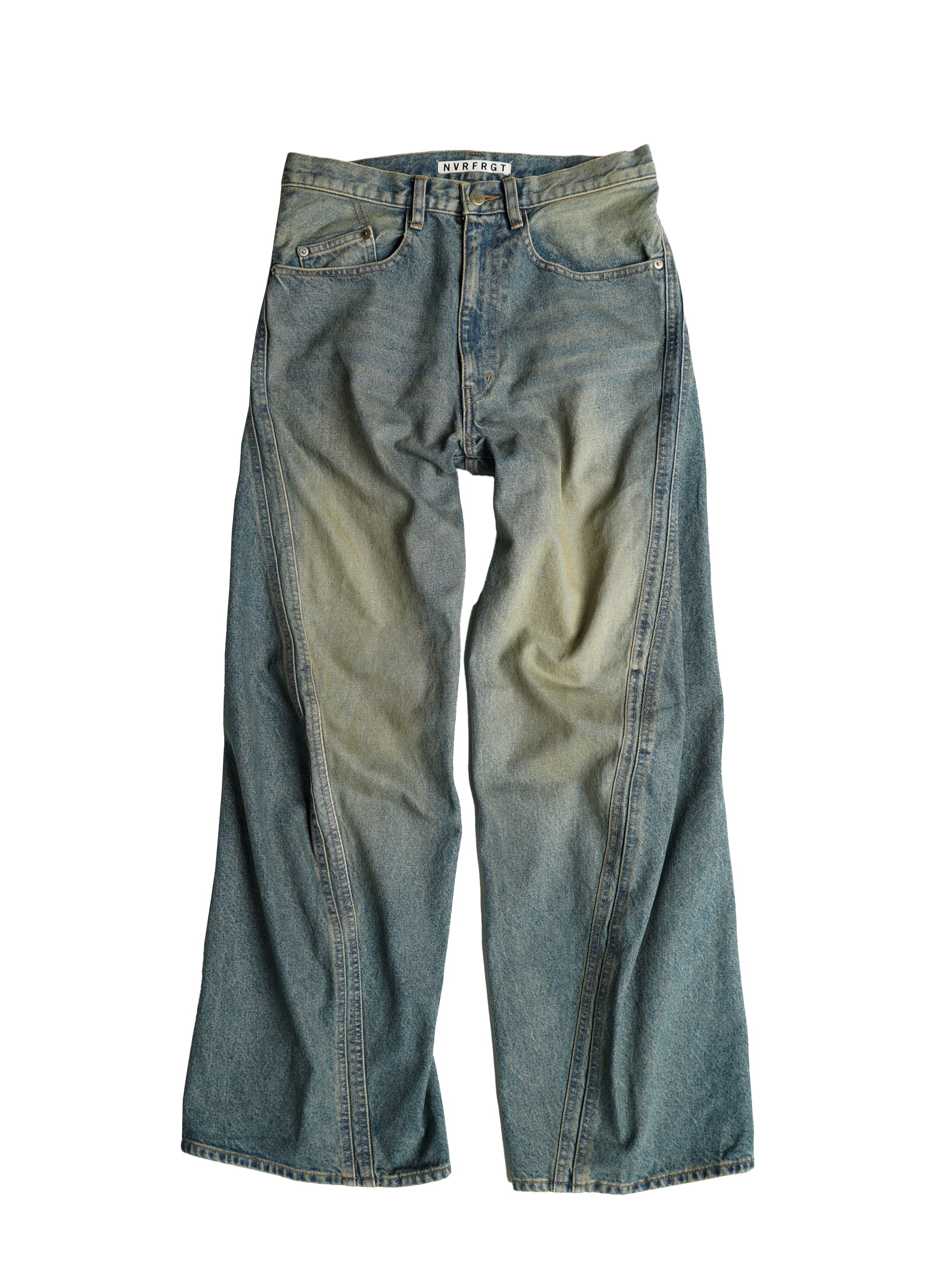 nvrfrgt mad wide denim パンツ 