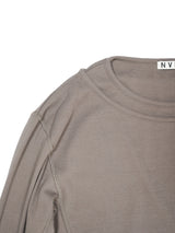 NVRFRGT DOUBLE LAYERED LONG SLEEVE T SHIRT ダブルレイヤードロングスリーブTシャツ 通販 クレイ