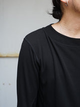 NVRFRGT DOUBLE LAYERED LONG SLEEVE T SHIRT ダブルレイヤードロングスリーブTシャツ 通販 ブラック
着用イメージ