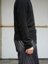NVRFRGT DOUBLE LAYERED LONG SLEEVE T SHIRT ダブルレイヤードロングスリーブTシャツ 通販 ブラック
着用イメージ