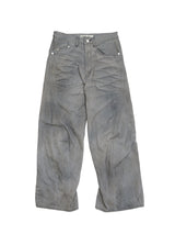 NVRFRGT 3D TWISTED WIDE LEG JEANS ネヴァーフォーゲット 3Dツイストワイドレッグジーンズ 通販 ライトグレー