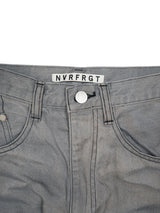 NVRFRGT 3D TWISTED WIDE LEG JEANS ネヴァーフォーゲット 3Dツイストワイドレッグジーンズ 通販 ライトグレー