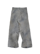 NVRFRGT 3D TWISTED WIDE LEG JEANS ネヴァーフォーゲット 3Dツイストワイドレッグジーンズ 通販 ライトグレー
