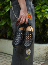 PETROSOLAUM  通販 cage sandal ブラック ケージサンダル