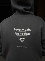 POET MEETS DUBWISE "L.M.A.R OVERSIZED ZIP HOODIE" SUMI
着用イメージ