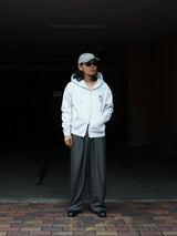 POET MEETS DUBWISE "L.M.A.R OVERSIZED ZIP HOODIE" ASH GRAY
着用イメージ