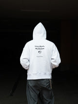 POET MEETS DUBWISE "L.M.A.R OVERSIZED ZIP HOODIE" ASH GRAY
着用イメージ