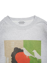 POET MEETS DUBWISE "DECOLONIZATION LOOSE FIT SWEAT" 通販 ASH GRAY  