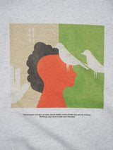 POET MEETS DUBWISE "DECOLONIZATION LOOSE FIT SWEAT" 通販 ASH GRAY  