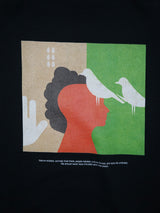 POET MEETS DUBWISE "DECOLONIZATION LOOSE FIT SWEAT"通販 BLACK