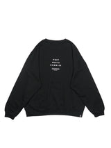 POET MEETS DUBWISE "DECOLONIZATION LOOSE FIT SWEAT"通販 BLACK