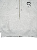 POET MEETS DUBWISE "L.M.A.R OVERSIZED ZIP HOODIE" 通販 ASH GRAY
