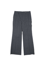 Rich I  Wide Flare Trousers　ワイドフレアトラウザーズ 通販 グレー