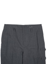 Rich I  Wide Flare Trousers　ワイドフレアトラウザーズ 通販 グレー