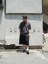SASAKI SATORU 通販 SPIRAL CUT POLO ポロシャツ 着用イメージ