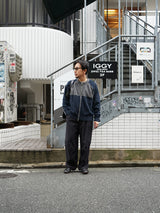 SimplyComplicated シンプリーコンプリケイテッド TRACK CREW DRIVERS KNIT　トラッククルードライバーズニット 通販 マルチ 着用イメージ