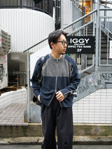 SimplyComplicated シンプリーコンプリケイテッド TRACK CREW DRIVERS KNIT　トラッククルードライバーズニット 通販 マルチ 着用イメージ