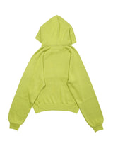 SimplyComplicated シンプリーコンプリーケーテッド KNITTED ZIP HOODIE ニッテッドジップフーディー 通販 グリーンティー