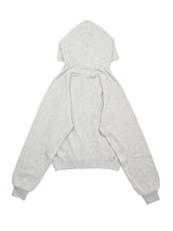 SimplyComplicated シンプリーコンプリーケーテッド KNITTED ZIP HOODIE ニッテッドジップフーディー 通販 ヘザー