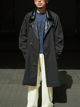 SimplyComplicated  通販 CYCLIST COAT ブラック コート 着用イメージ