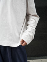 SimplyComplicated SLAB L/S TEE スラブロングスリーブTee 通販 ミスト
着用イメージ
