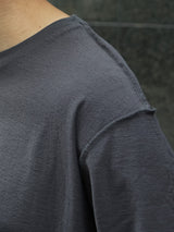 SimplyComplicated SLAB L/S TEE スラブロングスリーブTee 通販 チャコール
着用イメージ