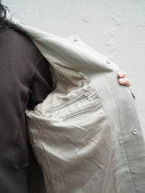 YDOT POINT COAT ワイドット ポイントコート 通販 ベージュ 着用イメージ
