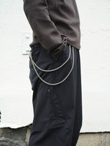 YDOT 3D TECH TROUSERS BUGGY ワイドット 3Dテックトラウザーズバギー 通販 ブラック 着用イメージ