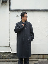 YDOT POINT COAT ワイドット ポイントコート 通販 チャコール 着用イメージ