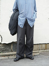 YDOT 3D TECH TROUSERS BUGGY ワイドット 3Dテックトラウザーズバギー 通販 チャコール 着用イメージ