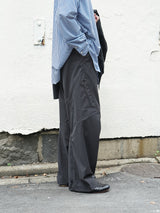 YDOT 3D TECH TROUSERS BUGGY ワイドット 3Dテックトラウザーズバギー 通販 チャコール 着用イメージ