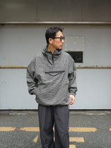YDOT TEXNIC ANORAK JACKET ワイドット テックスニックアノラックジャケット 通販 ブラック 着用イメージ
