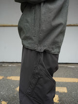 YDOT TEXNIC ANORAK JACKET ワイドット テックスニックアノラックジャケット 通販 ブラック 着用イメージ